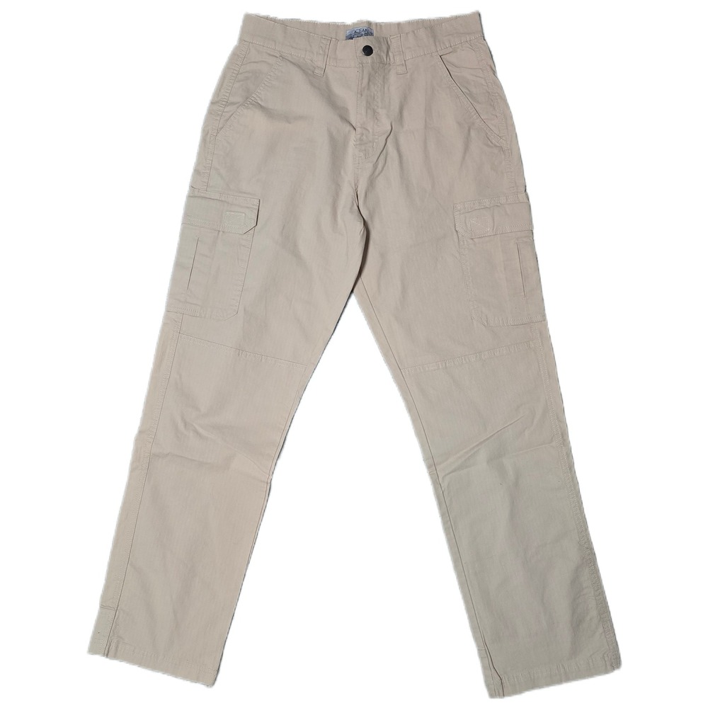 Ocean‎ Coast Men's Khaki Cargo Pants Size 32 Cotton Spandex Blend Casual (W)
